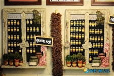 허브박물관의 씨앗전시장