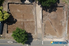 서귀진지 유적 문화재 발굴 조사지 남쪽 배수로