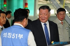 생산현장 찾은 정몽구 회장