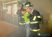 동작소방서, 신길초등학교 전교생 화재시 대피훈련 실시