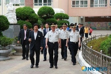김병철 경북경찰청장, 관할 초등학교 방범 상태 현장 점검