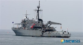 전투기 인양 작전 임무 완수, 광양함