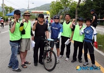 화천 전국 산악자전거 대회 완주 기념
