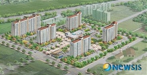 익산 함열 국민임대주택 조감도