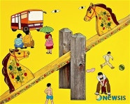 황주리 꽃보다 사람 그대 안의 풍경 (130×162㎝·2010)