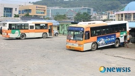 전면 운행거부 직면한 부안 금일여객