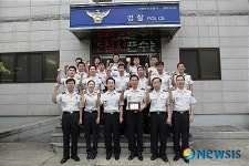 인천경찰 제14호 베스트 폴 순찰팀 선발 포상