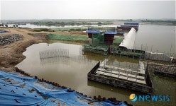 영산강 살리기 사업 현장