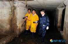 민형배 광주 광산구청장 하수도 직접 점검