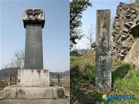 진천 항일의거비와 일본군 순직비