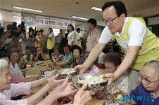 서초구청 사랑의 삼계탕 나눔 행사