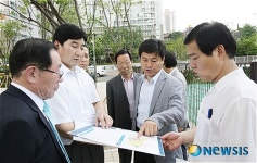 길음8구역 찾은 김영배 성북구청장