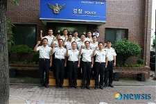 조만기 경남경찰청장 함양읍내파출소 방문