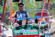 삼척해양레일바이크의 편안함