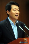 에코마일리지 우수 참여자 시상식 인사말하는 서울시장