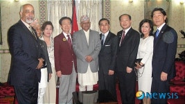 박영구 국제로타리 총재, 네팔 대통령 예방