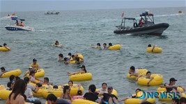 동해해경청,한달동안 물놀이 사고자 238명 구조