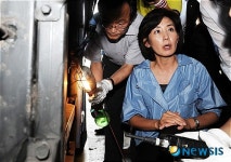 중랑차고지 방문한 나경원 최고위원