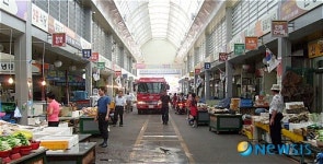 구미소방서 원평119안전센터 ‘소방통로확보훈련 실시