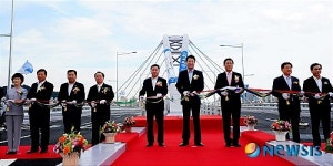 이화교 개통, 커팅식