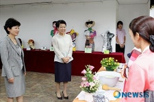 김윤옥 여사, 안양소년원 방문