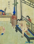 19금 춘화, 두 남녀의 뜨거운 사랑