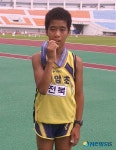 산골소년 육상 꿈나무 김용수 군