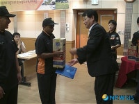 안산소방서, 외국인 명예소방관 위촉