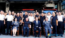 은평소방서 격려방문한 은평구청장