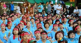 다시 모인 조합원들