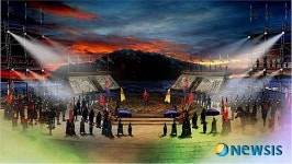 부여 ‘사비미르’ 30일 낙화암 수상무대에서 첫 공연