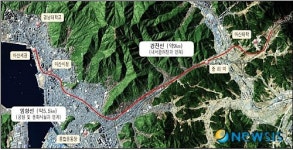 창원 임항선 경전선 그린웨이 조성 조감도