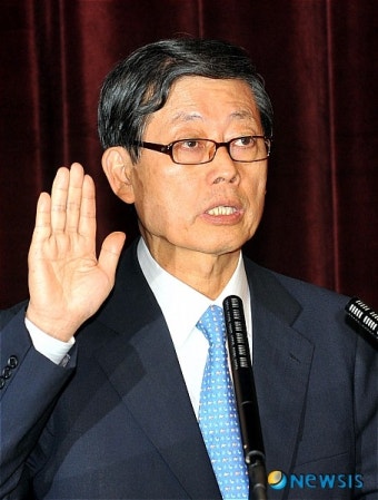 취임선서 하는 신임 국무총리