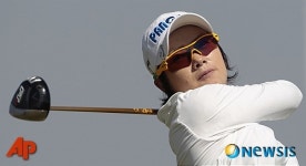 나비스타 2R 경기펼치는 지은희