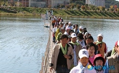 주말 맞아 화천 산소길 왔어요