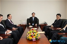 김두관 경남지사, 사천에서 기업인과의 대화
