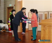 창원 마산합포구-원광보은의 집 경로잔치 개최