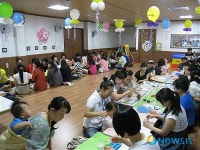 사천시보건소, 천연제품 만들기 체험 인기