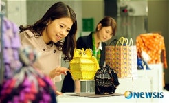 문화재 모티브로 한 텍스타일아트 너무 예뻐요!