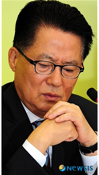 박지원 원내대표, '나는 야당 원내대표다'
