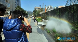 도심속 작은 무지개