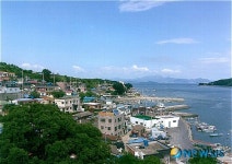 한려나루로 개발될 구노량마을 전경