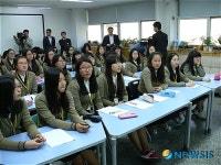 독도 수업받는 동명여고 학생들