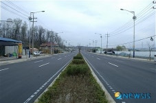 양양군, 5번 국도 여운포~송전 도로 확포장