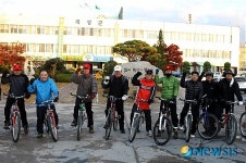 건강과 민원을 한 번에… 곡성 자전거부대 눈길