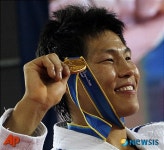 [광저우AG]남자유도 김재범, 한판으로 금메달