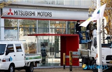 미쓰비시車 광주전시장 철거