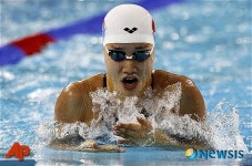 [광저우AG]백수연, 수영 여자평영 200m 결승 진출