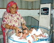 44년간 애 못낳아 이혼당한 66살 印여성, 인공수정으로 3쌍둥이 출산