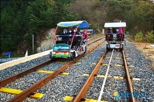 해양레일바이크, 추위도 문제없어요